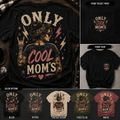 Only Cool Moms vintage rock graphic tee