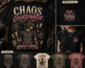 Chaos Coordinator tattoo style graphic tee