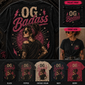 OG Badass women's vintage rock graphic tee