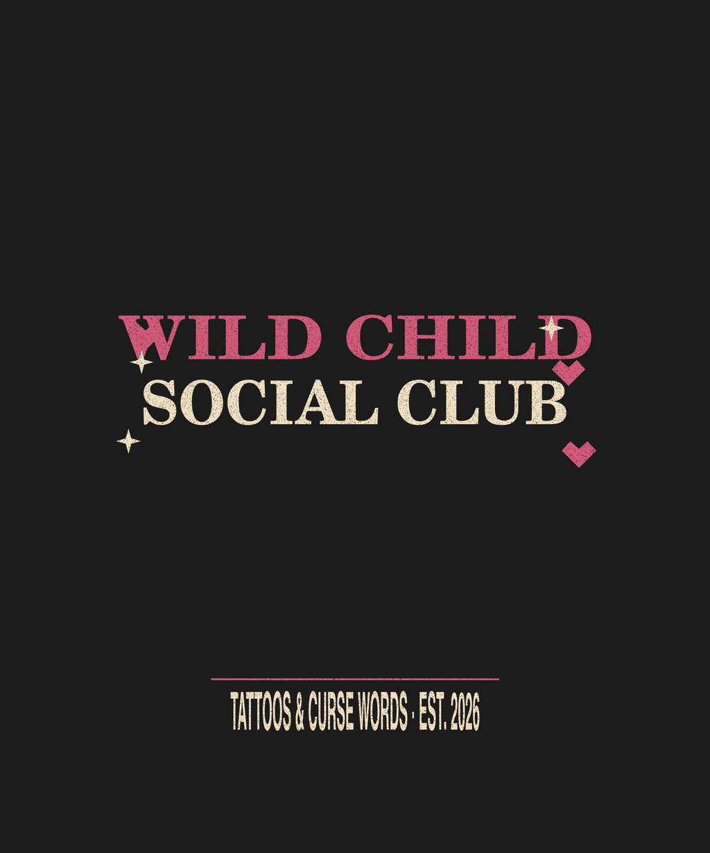 Wild Child Social Club — black tee