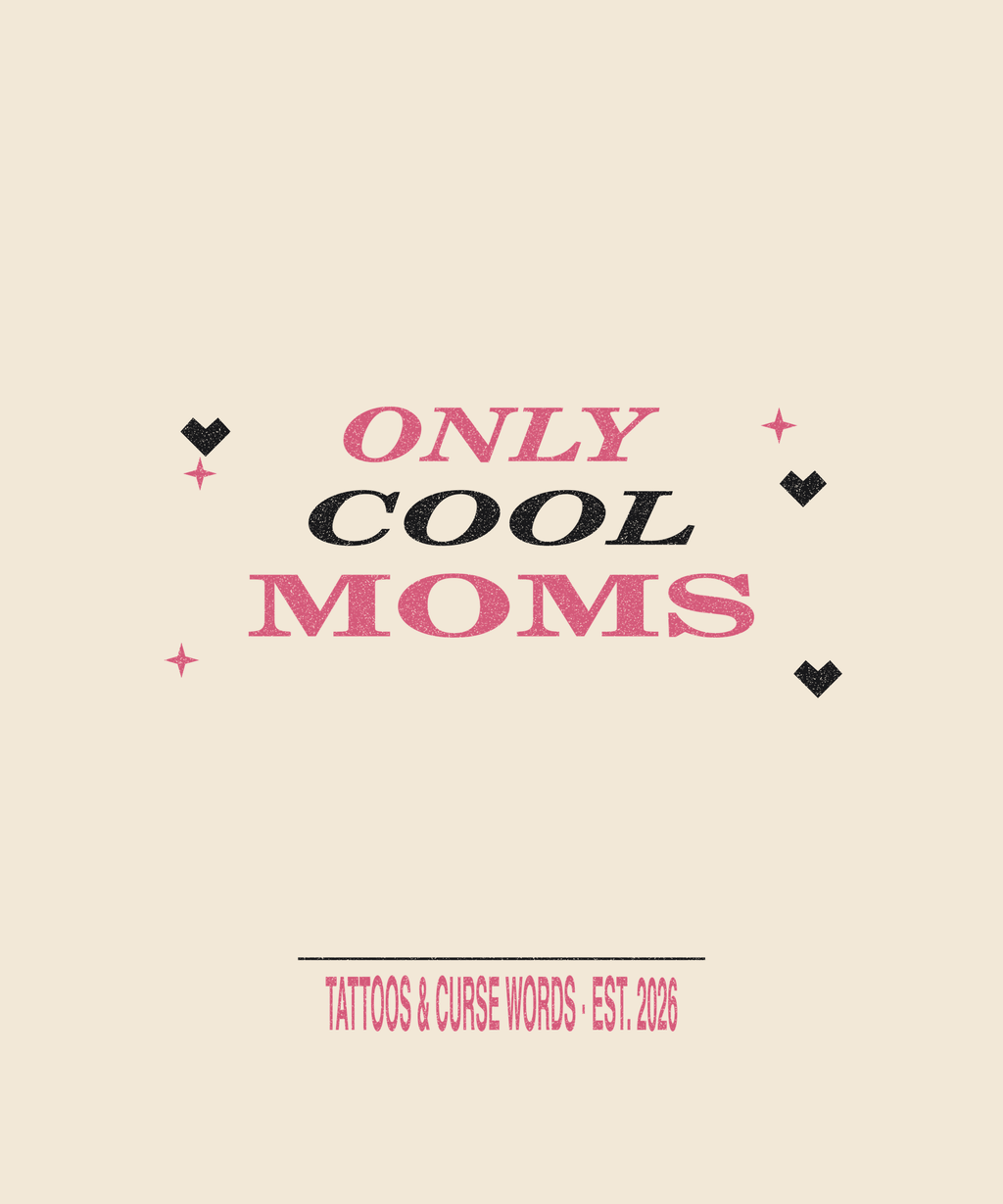 Only Cool Moms — cream tee