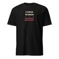 Curse Words Are Sentence Enhancers women's tee, black