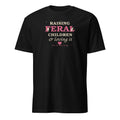 Raising Feral Children and Loving It women's tee, black