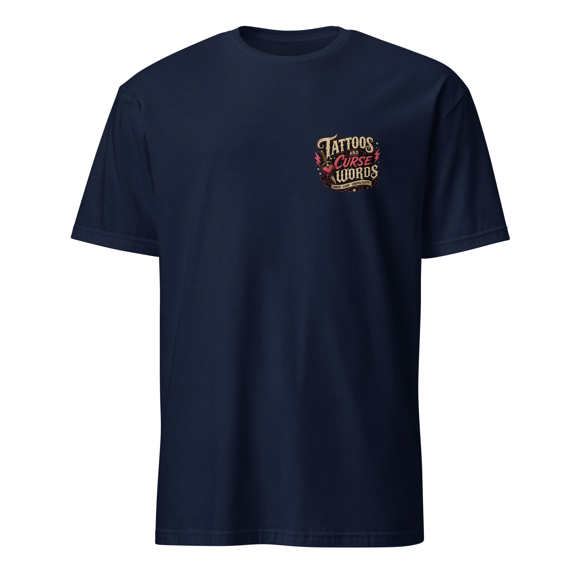 OG Badass women's tee, navy, front